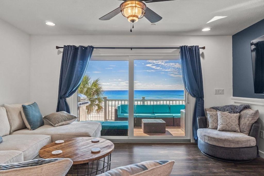Newly Remodeled Beachfront Townhome - Sleeps 14 Panama Stadt Exterior foto