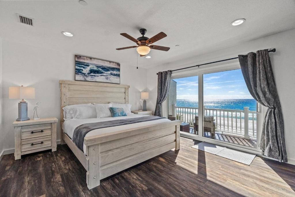 Newly Remodeled Beachfront Townhome - Sleeps 14 Panama Stadt Exterior foto