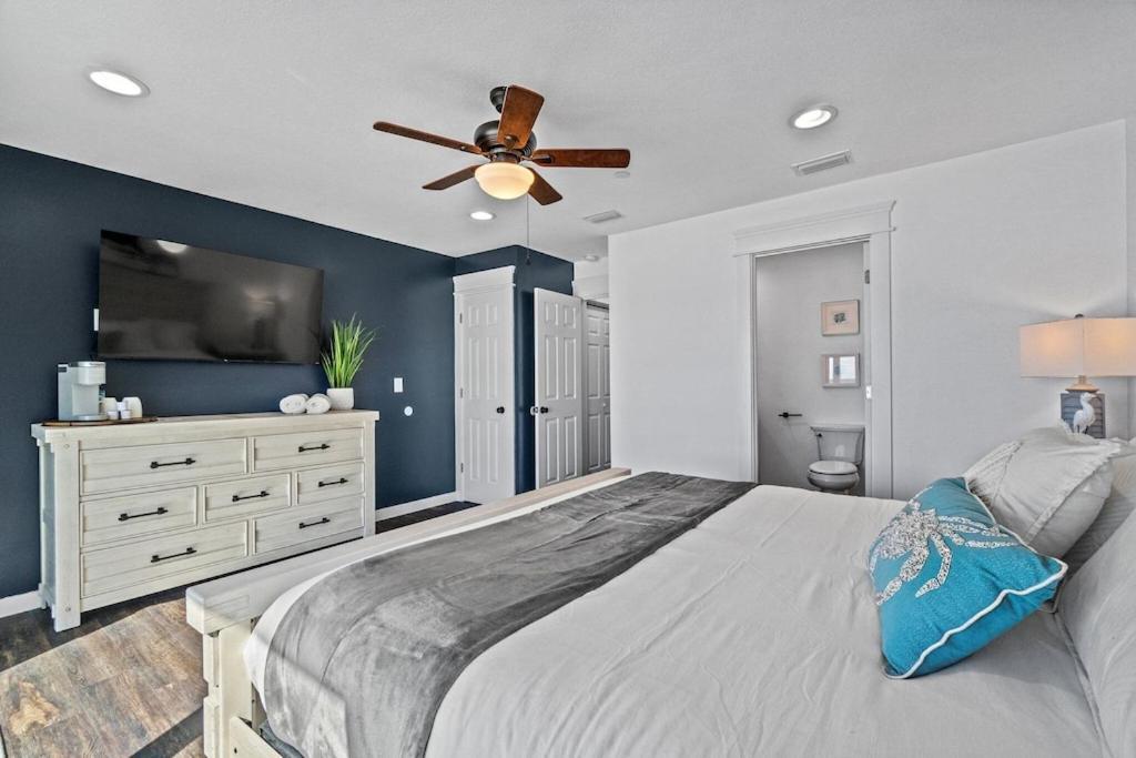 Newly Remodeled Beachfront Townhome - Sleeps 14 Panama Stadt Exterior foto